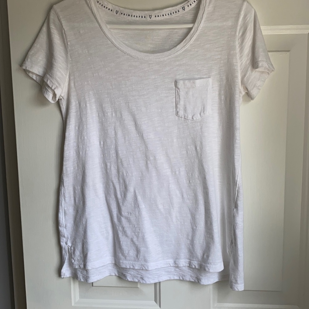 White Pocket Tee